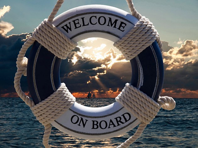 welcome on board boat