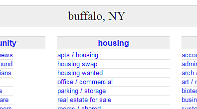 Hilarious Craigslist Missed Connection in Buffalo, NY